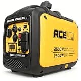 Aceup Energy 2500 Watt Portable Inverter Generator, 80cc Gas Powered Generator Quiet for Home use, Camping, EPA Compliant, RV-Ready