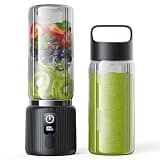 COKUNST Portable Blender, Small Smoothie & Shake Maker with LED Display
