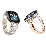 Mtozon Bracelet Bands for Fitbit Versa 4/Versa 3/Sense 2/Sense