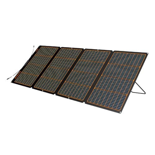 Flexsolar 240 W Foldable Solar Panel, Portable Solar Charger with Monocrystalline Cells, Foldable Solar Module for Portable Solar Generators, Generators, Camping, Motorhomes