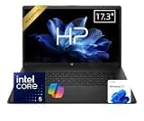 HP 17.3" Business Laptop, 2026 Edition, Intel Core 5 Processor, 32GB RAM, 2TB PCIe SSD, Large Screen, Windows 11 with Office 365 for The Web