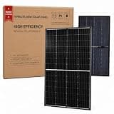 FarmLite 200 Watt Solar Panel Bifacial | Bifacial 200W Solar Panel for Off-Grid | Maximum Power Output of 200W | USA Owned Brand