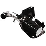 MooSun 4" Cold Air Intake System + Heat Shield For 99-06 GMC/Chevy V8 4.8L/5.3L/6.0L / Silverado 1500/2500/3500 (Black)