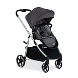 Britax Grove Modular Stroller, Lightweight Stroller with CozyFit Insert and Bumper Bar, 6 Ways to Ride, SafeWash, Pindot Stone