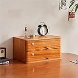 ntumLeap Multi-Tier Desk with Lockable Drawers,Wooden File Cabinet,1/2/3/4 Levels,Office Drawer Storage Solution,Space-Saving Desktop File Holder,C-2 Schublade
