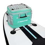 MORXPLOR Waterproof PVC Material Paddleboard Cooler Deck Bag,40 cans Sup Deck Cooler Bag,Cooler Bag for Paddleboard,Lunch Box Cooler Insulated Bag,Camping Cooler Bag,Kayak Cooler Bag