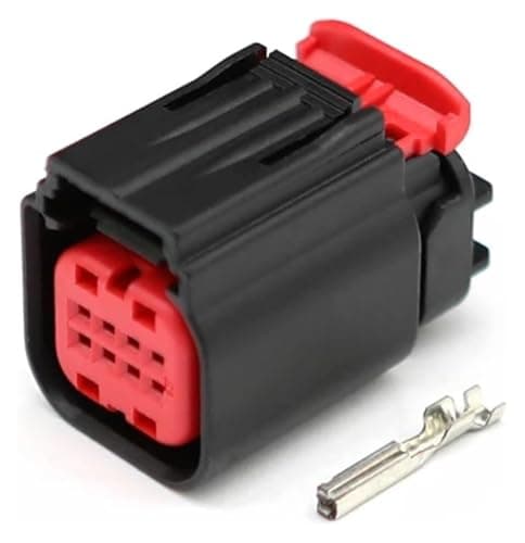 8Pin 1411001-1 Automotive Connector Waterproof Cable Harness 0.64mm Female Additional Terminal LMNJIUVD