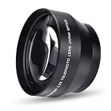 67mm 2.2X Teleconverter Lens for DSLR Cameras, Universal 2.2X Magnification Teleconverter with Multi - Coated Optical Glass and Aluminum - Magnesium Alloy Body, for