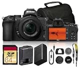 Nikon Z 50 Mirrorless Digital Camera with 16-50mm Lens Bundle Kit with Bag + 64GB Memory Card