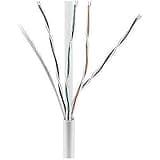 0E-CAT5CMWH CAT5e 24/4 Non-Plenum Unshielded Cable, Solid BC, CM, Sunlight Resistant, 1000' (304.8m) Express Box, White