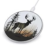Deer Silhouette Wireless Charger, Fast Charging Pad