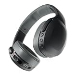 Skullcandy Crusher Evo Wireless Bluetooth Headphones with Multi-Sensory Bass, Noise Isolating Over-Ear Fit, Up to 40 Hours Battery, Microphone for iPhone Android - Asphalt