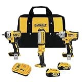 DEWALT DCK302P2 20V MAX* XR® 3-Tool Automotive Combo Kit