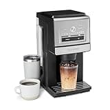 Cuisinart Coffee Maker, Grind and Brew Single Serve Coffee Maker, 6 Cup Sizes, Built-in Stainless Steel Burr Mill, Adjustable Strength, Grind Control and Over Ice Feature, Easy Cleaning, DGB-30