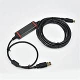 DXLBYJZKC 1pcs High Speed Chip Adapter USB-QC30R2+ Download Line Suitable Q Series PLC Programming Cable(FTDI Type)