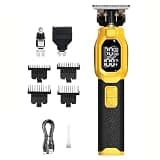 DAXXIN Hair Clippers, Haircutting Scissors 3-in-1 Replaceable Cutter Head Electric Hair Clipper Carving Scissors