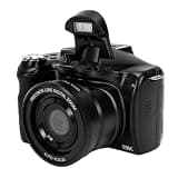 PUSOKEI Digital Camera 75MP 8K Video, Dual Lens Vlogging Camera with 3 Inch Flip Screen for Teens, WiFi, 16X Zoom, 2000mAh Battery