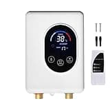 ECOAPTUNIT Tankless Water Heater Electric 110V, 5000W Remote Control