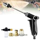 2026 New Power Jet Water, Turn Any Hose Into A High-Pressure Water Cleaning Jet, Heavy Duty Garden Hose Nozzle,Spray Nozzles for Cleaning Yard Patio Car