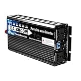 12V 220V Pure Sine Wave Power Inverter 3500W 5500W 6000W Double Outlet Car Solar 110V 50HZ 60HZ