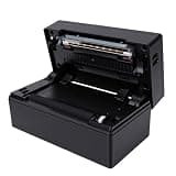 Fafeicy Thermal Label Printer 203DPI USB Bluetooth Shipping Label Maker with APP Control for Office Warehouse Package Mailing (US Plug)