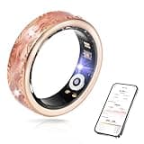 Smart Ring for Women-Men,Health-Fitness Tracker with Heart Rate, Sleep Monitor, Blood Oxygen, HRV, 128 Sports Modes, IP68 Waterproof, Gesture Control, No Subscription Fee,with iOS & Android (7)