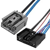 Domiloud HVAC Blower Motor Resistor Connector Compatible with Chevrolet Silverado 2500 HD 85577577 Harness Wire Pigtail