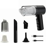 Synvexor 2026 NEW Vacuum Handhold Vacuum Cleaner with Hose,Powerful Handheld Mini Cordless Rechargeable Super Suction Vacuum Cleaner with and Filter Car Vacuum High Power 120w 9000pa