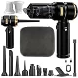 Handheld Car Vacuum Cordless, 22000Pa High Power Car Vacuum Cleaner and Air Duster, 2026 Upgrade 4-in-1 Car Vacuum Portable Cordless with 10 Multi-Nozzles for Small Jobs, Car, Home, Desk, Keyboards