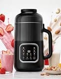 Automatic Nut Milk Maker Machine 10-in-1, Soy Milk Maker Soybean Almond Oat Milk Blender 50oz, Plant Milk Plant Based, Sound Shield 12H Delay Self-Clean Keep Warm, BPA Free 304 Stainless Steel