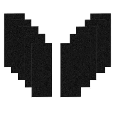 KJ02 filter Replacement Compatible with Dhyala KJ02 Air Purifier: 10 Pack Activated Carbon Pre-filte
