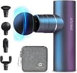 arboleaf Massage Gun Deep Tissue, Full-Metal Electric Portable Hand Held Massager Gun with Case for Back, Body Sore Muscles, Pain Relief, Office, Home, Athletes