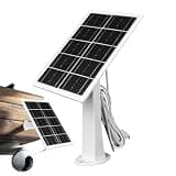 USB Solar Panel - Waterproof Solar Panels for Security Camera - High Efficiency Electronic Accessories for Fishing RV Backyard Road Trips Hiking Camping Garden