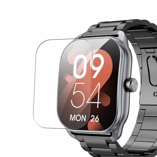 Puccy 3 Pack Screen Protector, compatible with Haulvean Curve JX629 2.01" smart watch smartwatch TPU Film Guard ( Not Tempered Glass Protectors)