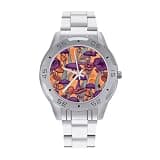 FekiLoot Watch for Men Big Face Stainless Steel Wrist Watch Personality