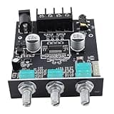 Generic Bluetooth Power Amplifier Board Compact Digital HiFi Module for Home Audio, 50W+50W, High Low Frequency Adjustment