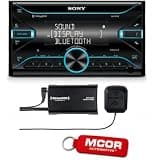 Sony DSX-B700 Double-DIN Media Receiver with Dual Bluetooth, SiriusXM Ready, Front USB, FLAC, 10-Band EQ + SXV300V1 SiriusXM Vehicle Tuner Bundle