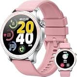 Smart Watch for Men Women (Answer/Make Call), 40mm AMOLED Touchscreen Smartwatch, Fitness Tracker with 110+ Sport Modes, IP68 Waterproof/Spo2/Pedometer/Sleep Monitor, Activity Tracker for Android iOS