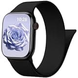 Magnetic Silicone Band for Apple Watch Bands 38mm 40mm 41mm 42mm Women Men
