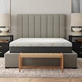 12" Gel Cooling Memory Foam Mattress with Edge Support and Air Grid Base – Cal King, Large Surface