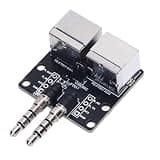 Yunseity Digital Modes Interface, USB Sound Card and Serial Port Combo with Built in Sound Codec and CAT Control, for HF VHF UHF Radio FT8 FT4 SSTV APRS