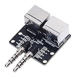 Yunseity Digital Modes Interface, USB Sound Card and Serial Port Combo with Built in Sound Codec and CAT Control, for HF VHF UHF Radio FT8 FT4 SSTV APRS