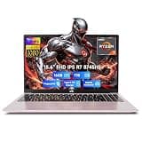 NIMO Light-Gaming-Laptop, AMD Ryzen 7 8745HS (8C/16T) 16GB DDR5 1TB SSD, Radeon 780M, 75WH 100W PD 15.6” FHD Backlit KB, Fingerprint, WiFi 6E, Business Laptops for Video Editing Creator
