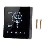 Programmable Smart Thermostat, Touchscreen LCD Display with Accurate Temperature Control for Home Office Shopping Malls AC 90V-240V 4500W