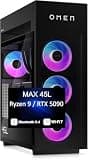 ME2 Customized Desktop, Created Using HP OMEN MAX 45L Gaming Desktop PC (AMD Ryzen 9 9900X3D, GeForce RTX 5090 32GB GDDR7, 64GB/128GB DDR5, 4TB/8TB SSD,360mm AIO, 1200W, WiFi 7, BT 5.4, Win 11 Pro)