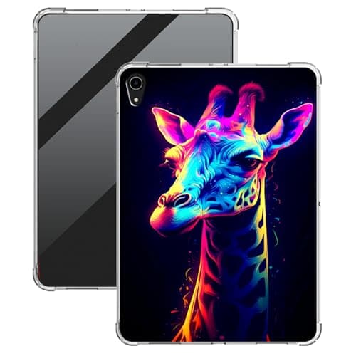 BFDHGQZC Fire-Fighter Clear Case for iPad Air 11 Inch Case M2 2024/iPad Air 6th/5th/4th Gen(2025/2024/2022/2020) Tablet Lightweight Transparent TPU Shockproof Protective Cover