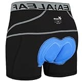 baleaf Men's 3D Padded Bike Shorts Cycling Underwear MTB Liner Road Biking Bicycle Clothes Grey XL
