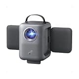 Anker Nebula P1i Portable Projector with WiFi and Bluetooth by soundcore, Flippable Design,1080P FHD, 4K Support, 380 ANSI Lumens, Auto Focus/Keystone, All-Glass Lens, Built-in Speaker