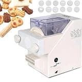 ZenHailure Electric Cookie Press,Automatic Cookie Maker Machine Biscuit Maker with 8 Replaceable Nozzles and 6 Cookie,Electric Cookie Press Biscuit Maker,for Easy Baking