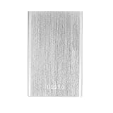 PrecisGear Portable 1TB External Hard Drive 25 Inch Play Metal Storage Tablet Compatible with Devices(Silver)